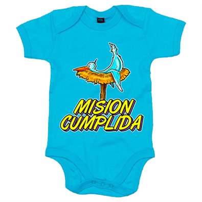 Body bebé Misión cumplida