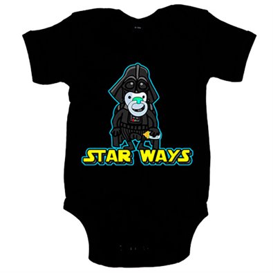 Body bebé Star Wars Darth Vader Star Ways bebé