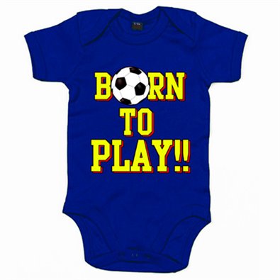 Body bebé Born to Play nacido para jugar