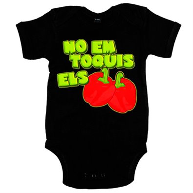 Body bebé No em toquis els prebrots