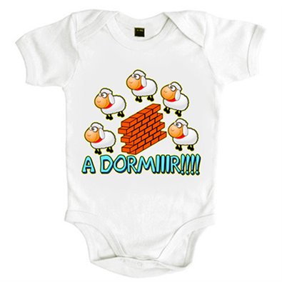 Body bebé Contando obejitas y a dormir