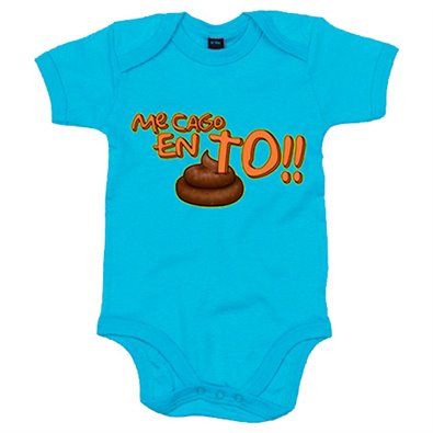 Body bebé Me cago en todo