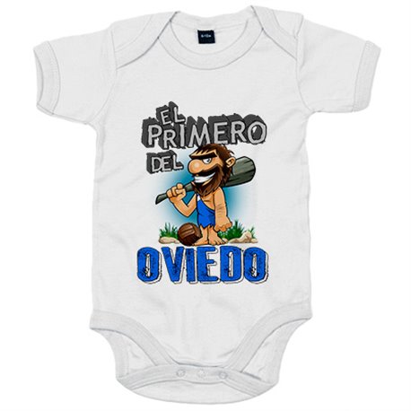 Body bebé frase el primero del Oviedo para hincha de su equipo de fútbol
