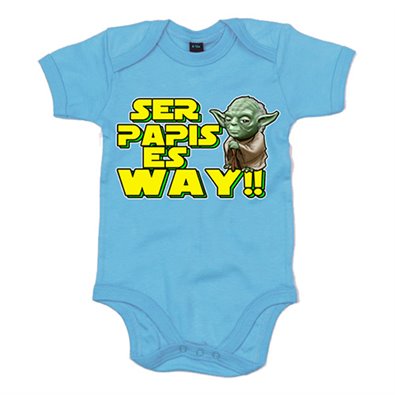 Body bebé Star Wars ser papis es way Yoda