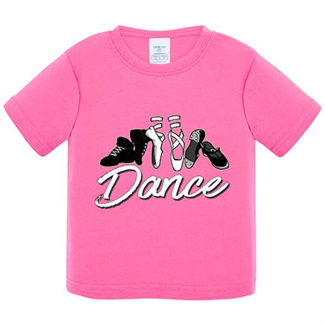 Camiseta bebé Dance bailar es mi vida
