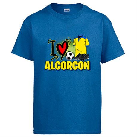 Camiseta para enamorado de su equipo de fútbol de Alcorcón