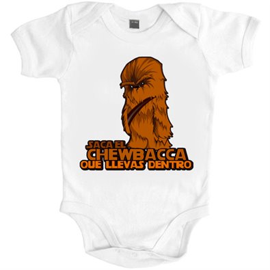Body bebé Star Wars saca el Chewbacca que llevas dentro 