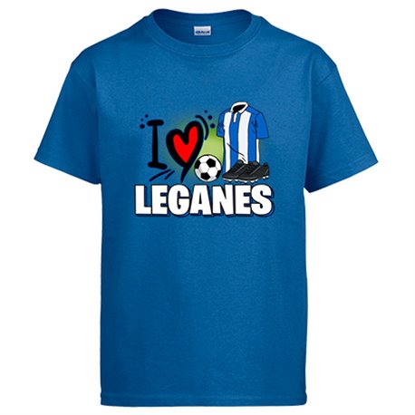 Camiseta para enamorado de su equipo de fútbol de Leganés