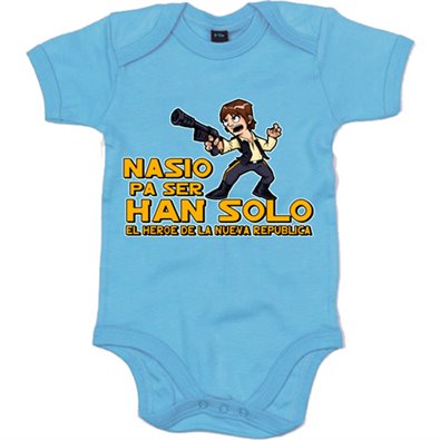Body bebé Star Wars nacido para ser Han Solo