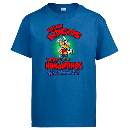 Camiseta parodia de Asteris para aficionados al fútbol de numancia
