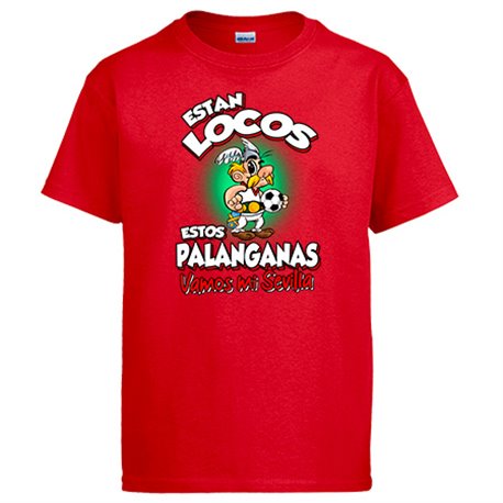 Camiseta parodia de Asteris para aficionados al fútbol de Sevilla