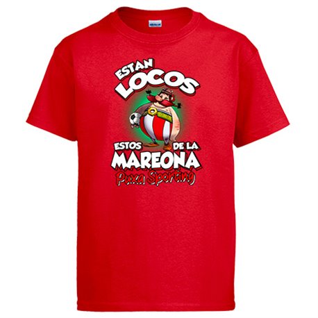 Camiseta parodia de Obelis para aficionados al fútbol del Sporting