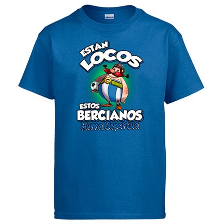 Camiseta parodia de Obelis para bercianos aficionados al fútbol