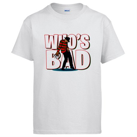 Camiseta Who s Bad pose baile