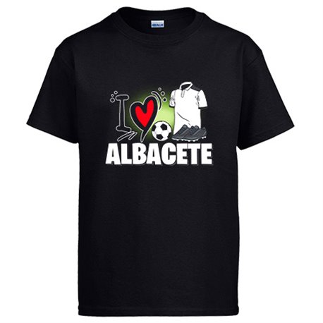Camiseta para enamorado de su equipo de fútbol de Albacete