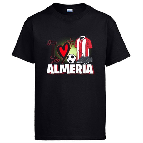 Camiseta para enamorado de su equipo de fútbol de Almería