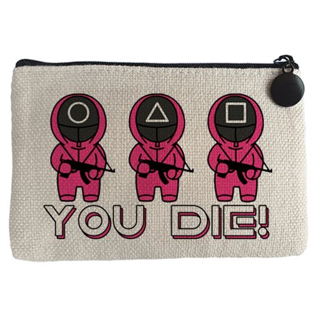 Monedero parodia muñequitos del calamar