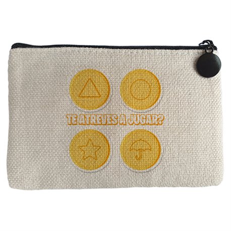 Monedero te atreves a jugar frase parodia del juego de las galletas del calamar