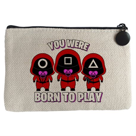 Monedero you were born to play nacido para jugar al calamar parodia