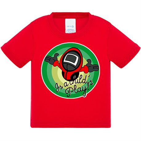 Camiseta bebé parodia del calamar divertida eso es todo amigos