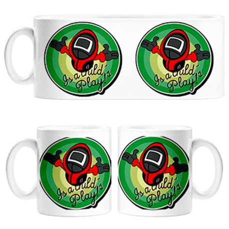 Taza parodia del calamar divertida eso es todo amigos