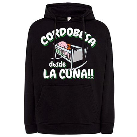 Sudadera Cordobesa desde la cuna para aficionado al fútbol
