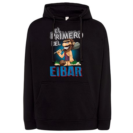 Sudadera frase el primero del Eibar para hincha de su equipo de fútbol