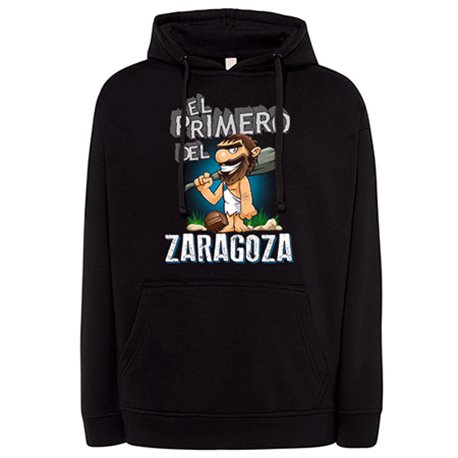 Sudadera frase el primero del Zaragoza para hincha de su equipo de fútbol
