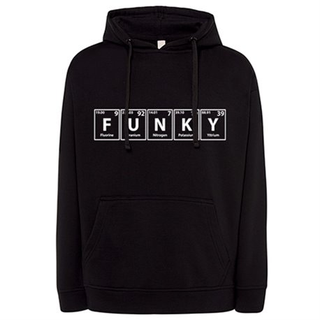 Sudadera Funky tabla periódica