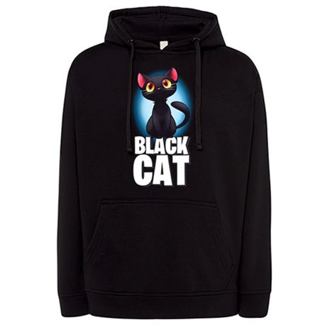 Sudadera gato negro black cat