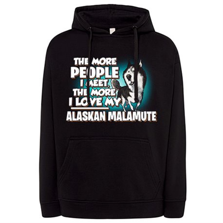 Sudadera I love my Alaskan Malamute raza perro
