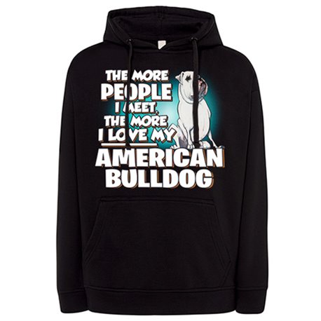 Sudadera I love my American Bulldog raza perro