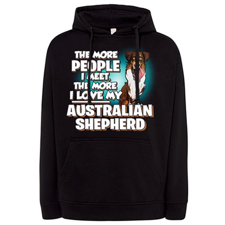 Sudadera I love my Australian Shepherd raza perro