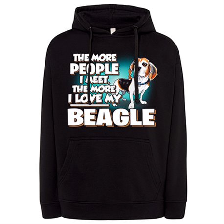 Sudadera I love my Beagle raza perro