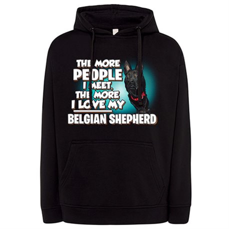 Sudadera I love my Belgian Shepherd raza perro