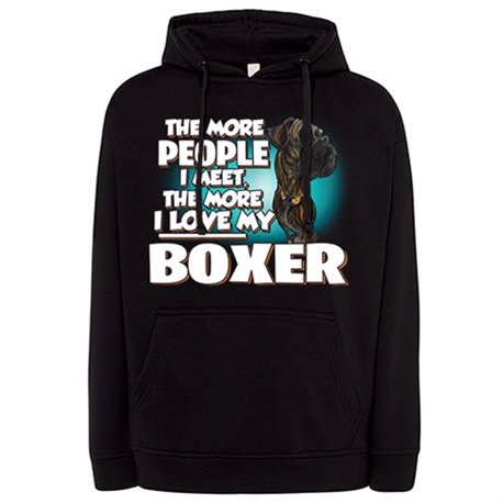 Sudadera I love my Boxer Atigrado raza perro