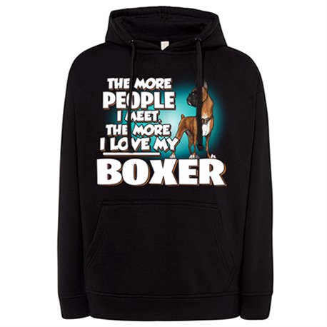 Sudadera I love my Boxer raza perro