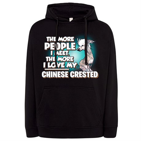 Sudadera I love my Chinese Crested raza perro