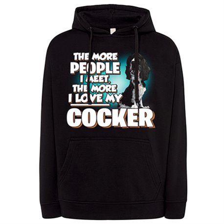 Sudadera I love my Cocker raza perro