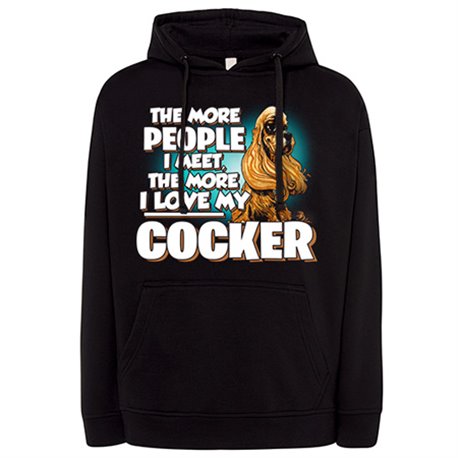 Sudadera I love my Cocker Spaniel raza perro