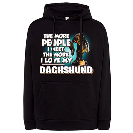 Sudadera I love my Dachshund raza perro