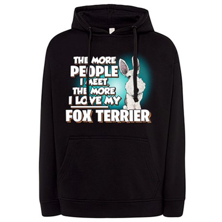 Sudadera I love my Fox Terrier raza perro