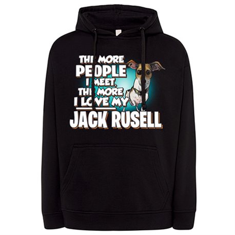 Sudadera I love my Jack Russell raza perro