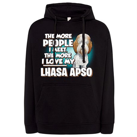 Sudadera I love my Lhasa Apso raza perro