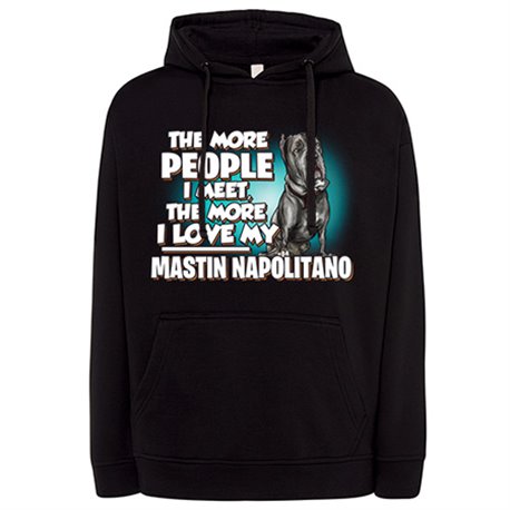 Sudadera I love my Mastín Napolitano raza perro