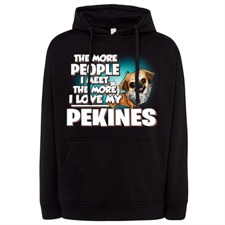 Sudadera I love my Pekines raza perro
