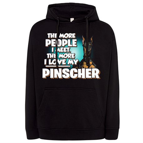 Sudadera I love my Pinscher mascota raza perro