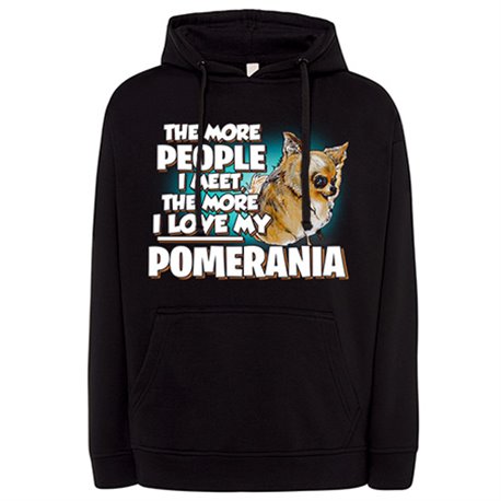 Sudadera I love my Pomerania mascota raza perro