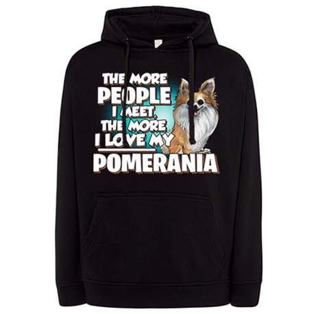 Sudadera I love my Pomerania raza perro