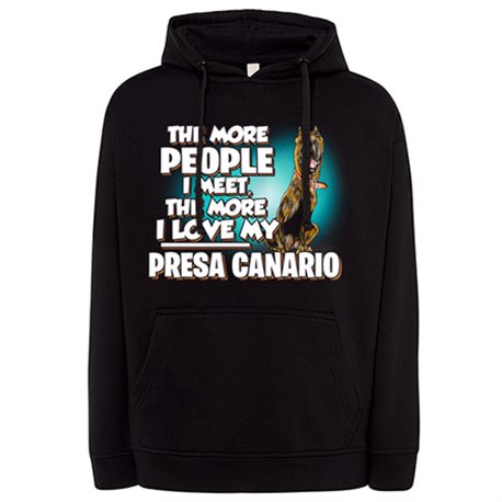 Sudadera I love my Presa Canario raza perro